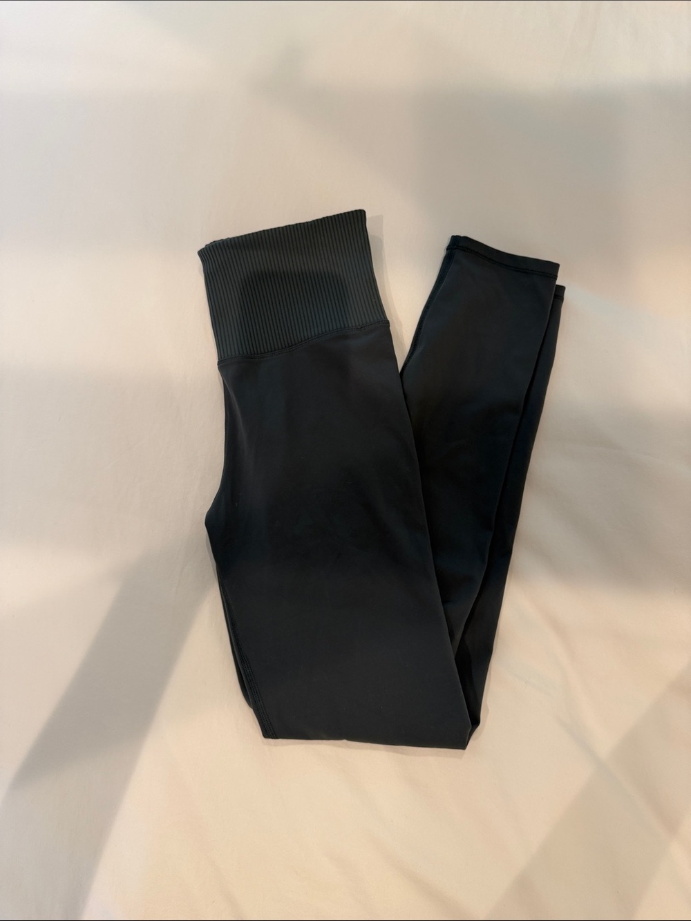 Vuori Deep Teal Rib Studio Legging